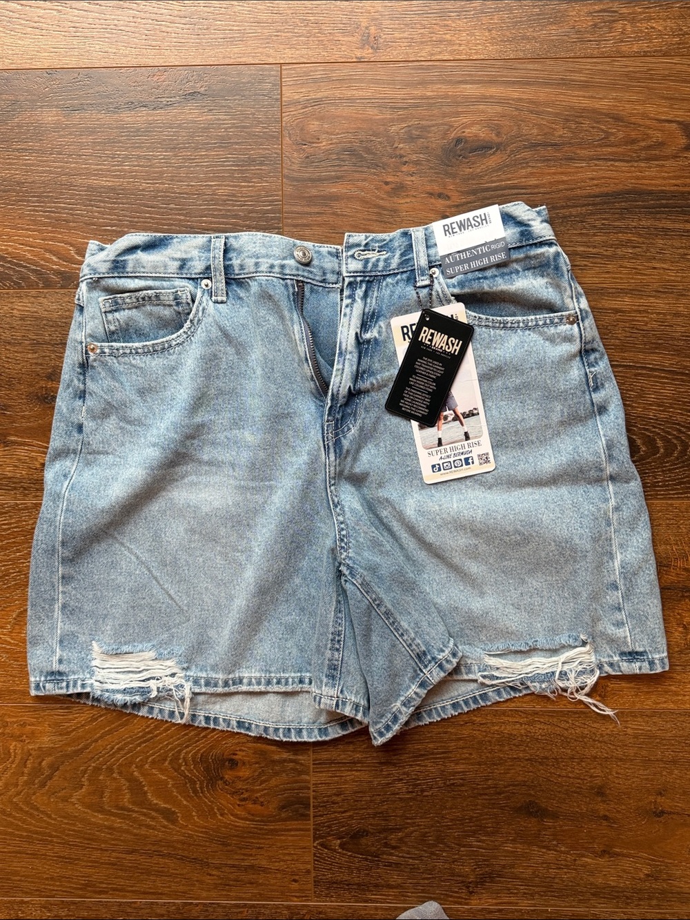 Rewash Women’s size 11 High-Rise Denim Shorts